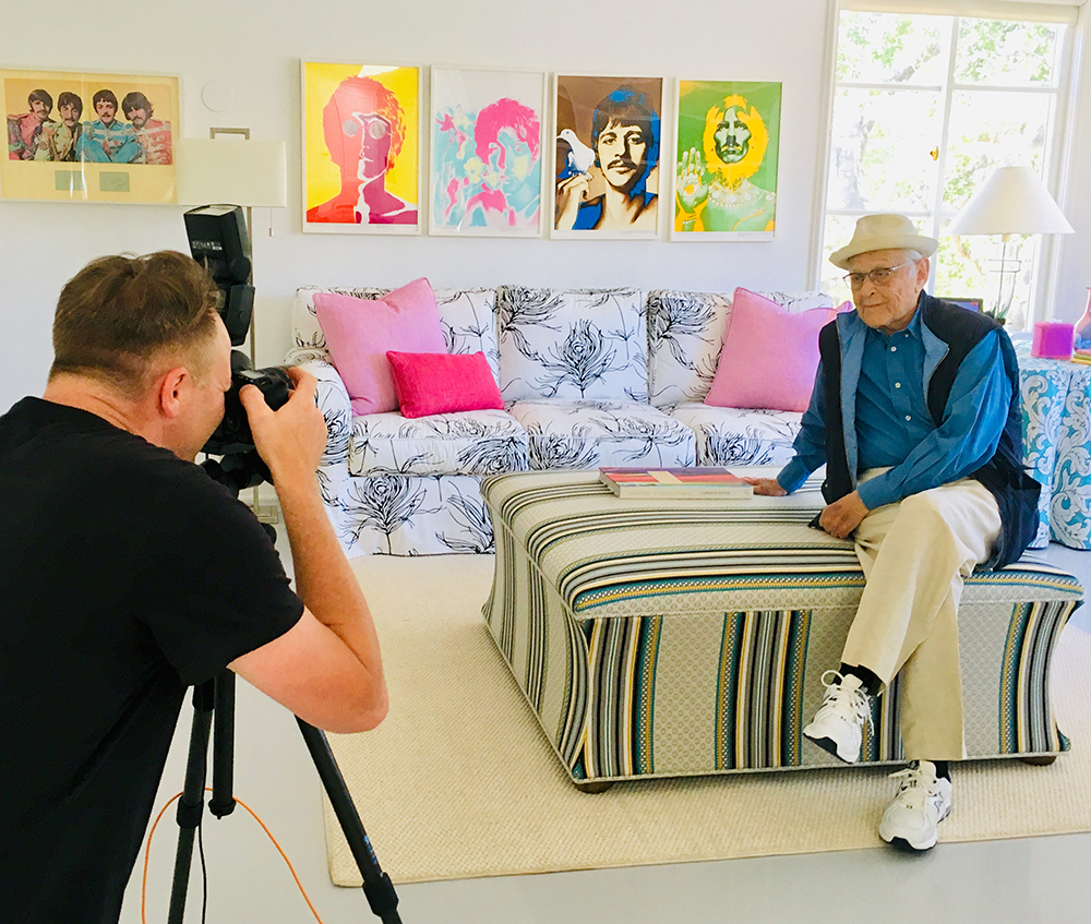 Norman_Lear_Portrait behind_the_scenes
