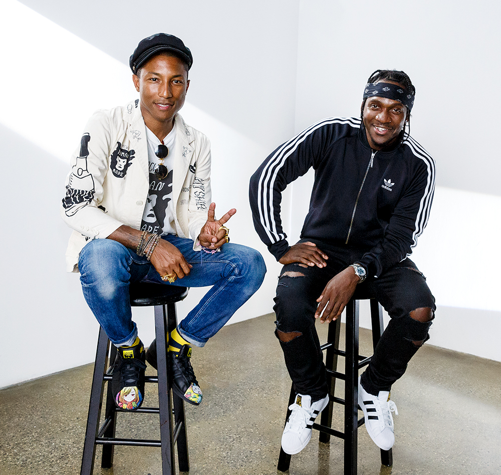 Pharrell_Williams Pusha_T adidas